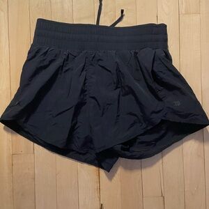 All in Motion Women's Black Athletic Shorts
